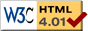 [Valid HTML 4.01]